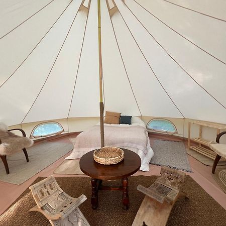 Tente Lodge En Pleine Nature Sumène المظهر الخارجي الصورة