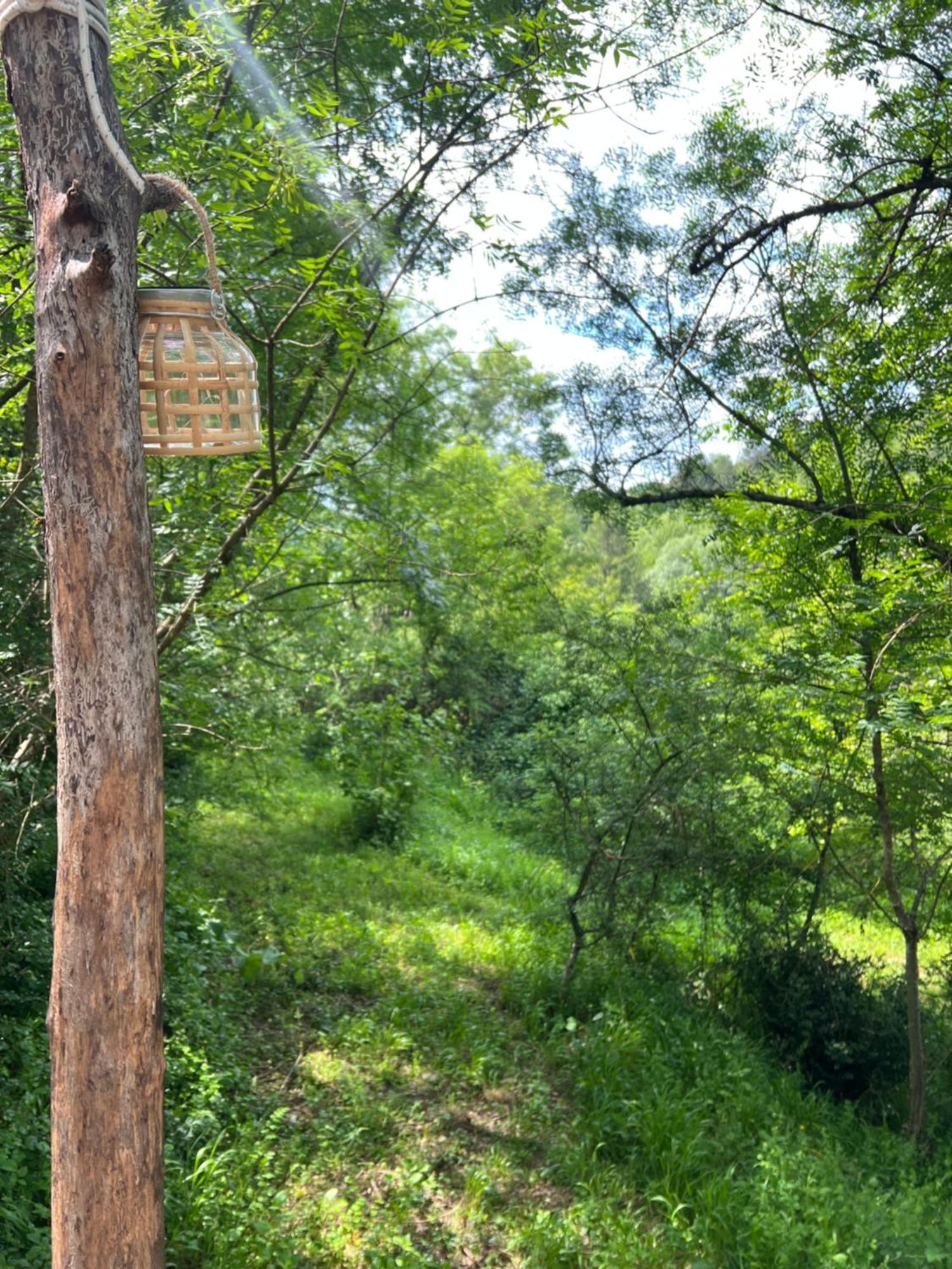 Tente Lodge En Pleine Nature Sumène المظهر الخارجي الصورة